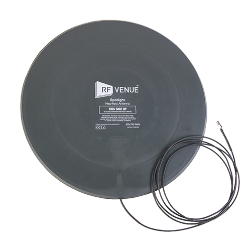 RFS(RFV) RF SPOTLIGHT -LOW PROFILE FLOOR PAD ANTENNA THAT ENABLES WIRELESS MICS TO FUNCTION RELIABLY